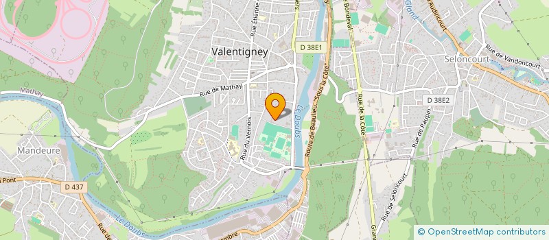 localisation de l'entreprise 315 523 910 à BELFORT