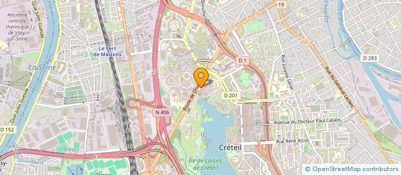 localisation de l'entreprise 315 702 514   CRETEIL