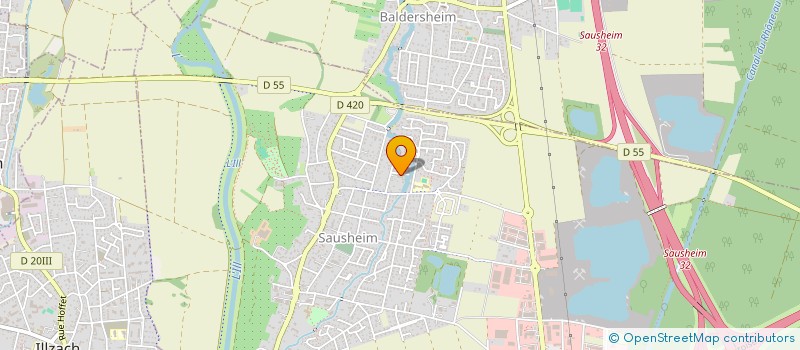 localisation de l'entreprise 315 706 358   BALDERSHEIM