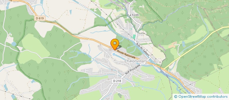 localisation de l'entreprise 315 927 525   CHALONVILLARS