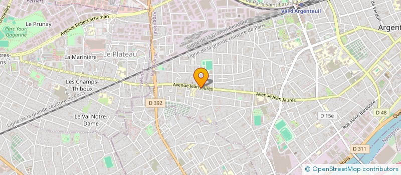 localisation de l'entreprise 315 938 514   ARGENTEUIL