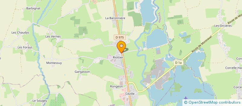 localisation de l'entreprise 315 DISTRIBUTION  JAYAT