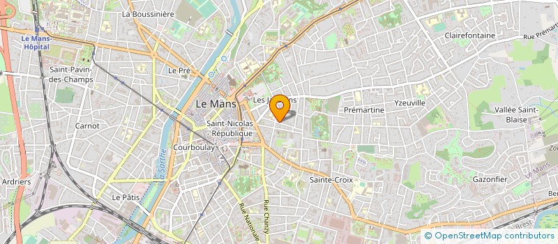 localisation de l'entreprise 316 005 321   LE MANS