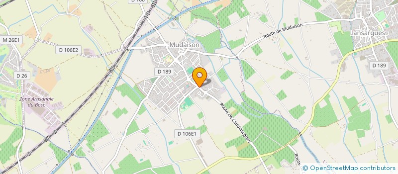 localisation de l'entreprise 316 176 452   MUDAISON