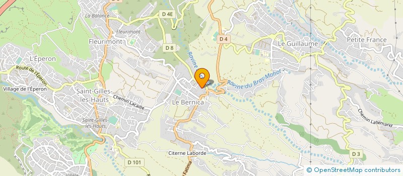 localisation de l'entreprise 316 258 797 à SAINT-PAUL