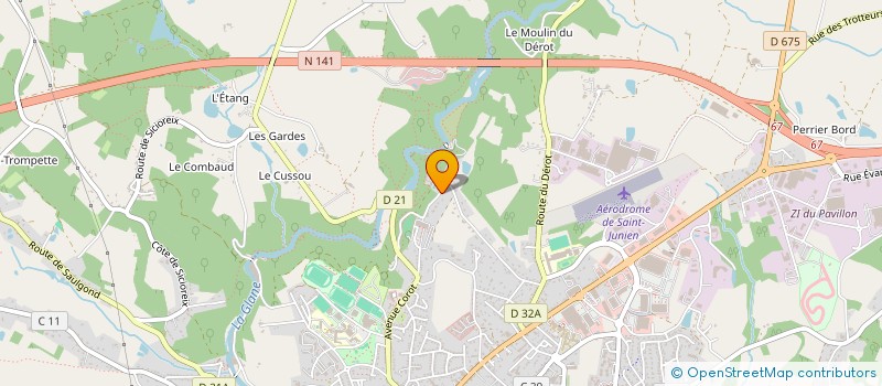 localisation de l'entreprise 316 396 621   SAINT JUNIEN