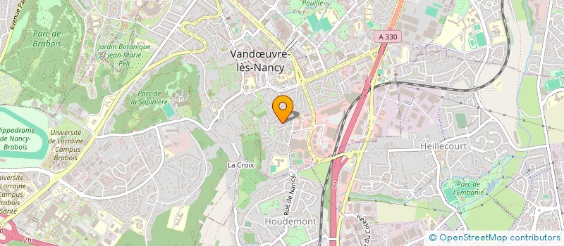 localisation de l'entreprise 316 551 456   VANDUVRE-LES-NANCY