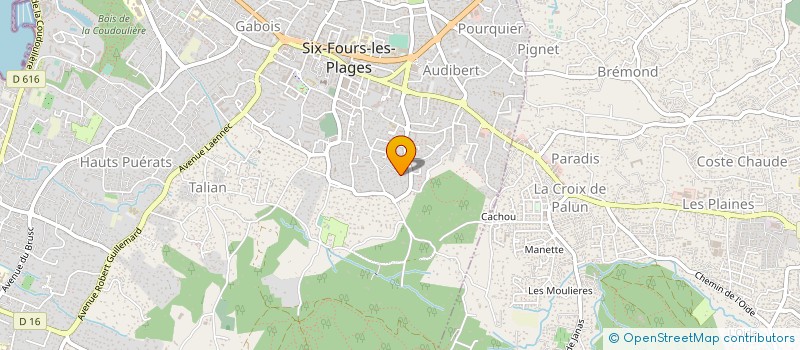 localisation de l'entreprise 316 930 148   LA SEYNE-SUR-MER