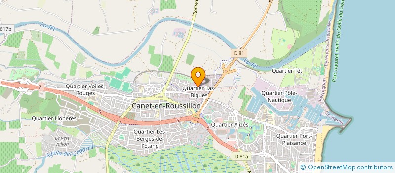 localisation de l'entreprise 317 190 437   PERPIGNAN