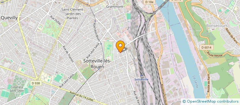 localisation de l'entreprise 317 214 237 à SOTTEVILLE-LES-ROUEN