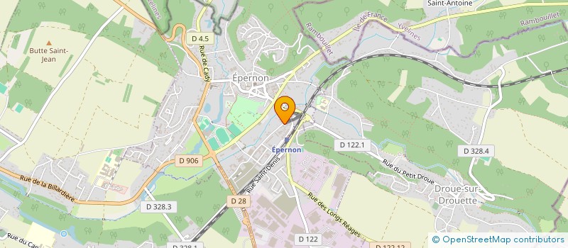 localisation de l'entreprise 317 647 022 à EPERNON