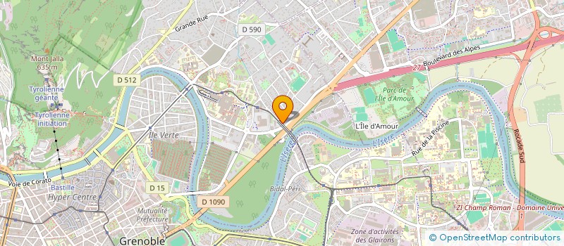 localisation de l'entreprise 317 712 925 à LA TRONCHE