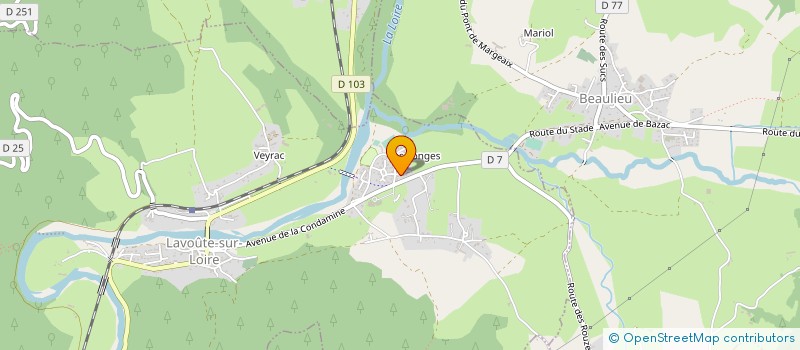 localisation de l'entreprise 317 740 967   LAVOUTE-SUR-LOIRE