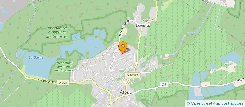 localisation de l'entreprise 317 771 475   SAINT-VIVIEN-DE-MEDOC