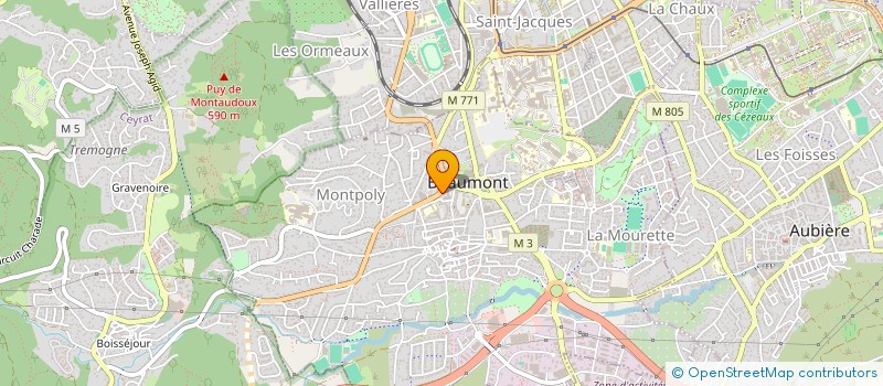 localisation de l'entreprise 317 909 703   BEAUMONT