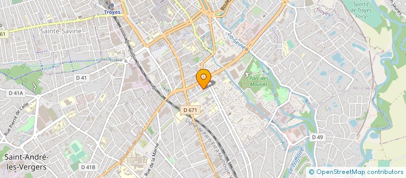 localisation de l'entreprise 317 981 405 à VERRIERES