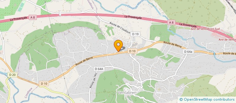 localisation de l'entreprise 318 040 847 à VENTABREN