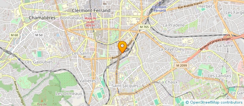 localisation de l'entreprise 318 454 584   CLERMONT-FERRAND