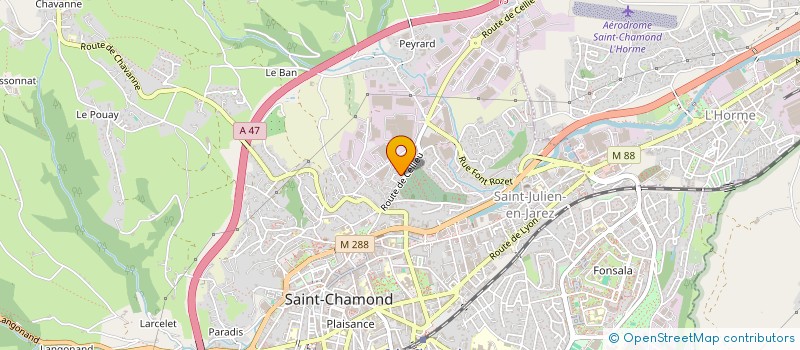 localisation de l'entreprise 318 521 226   SAINT-CHAMOND