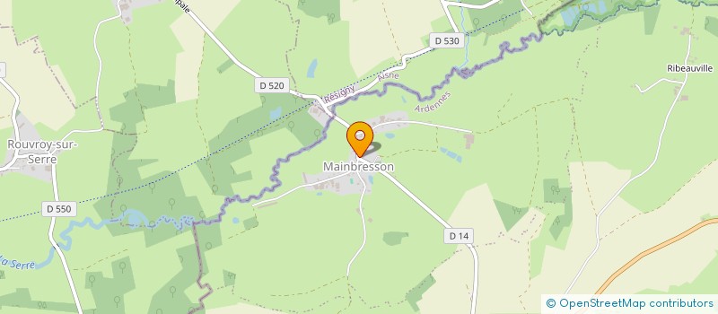 localisation de l'entreprise 318 587 441   ROCQUIGNY