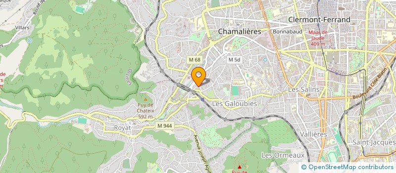 localisation de l'entreprise 318 835 105  à CHAMALIERES