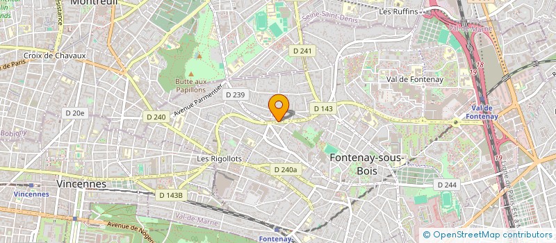 localisation de l'entreprise 318 836 681   FONTENAY-SOUS-BOIS