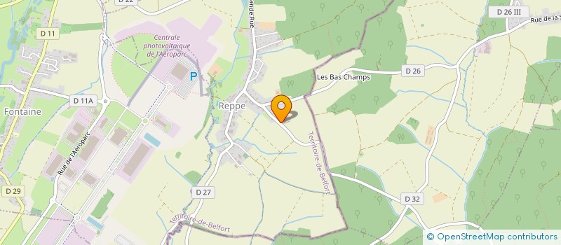 localisation de l'entreprise 318 899 366 à REPPE