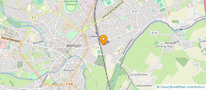 localisation de l'entreprise 318 904 216 à ALENCON