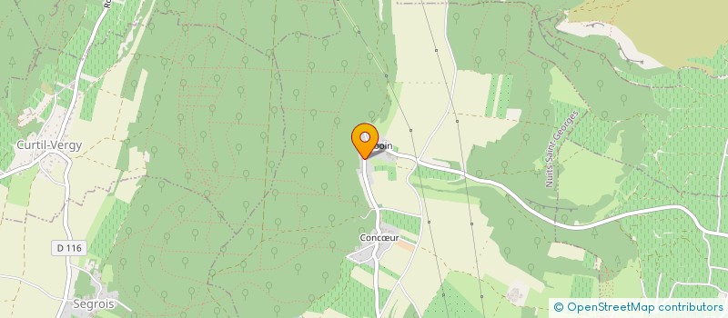 localisation de l'entreprise 318 AMANDIERS à NUITS-SAINT-GEORGES