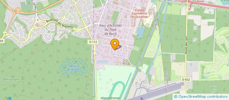 localisation de l'entreprise 319 063 095 à BIGANOS