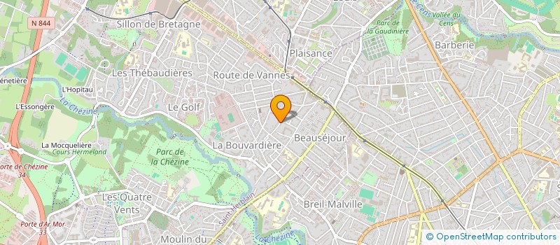 localisation de l'entreprise 319 068 227  à SAINT-HERBLAIN