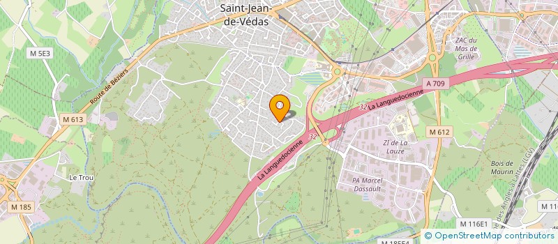 localisation de l'entreprise 319 275 111   LA GRANDE-MOTTE