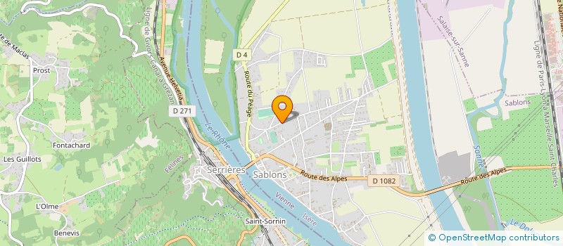 localisation de l'entreprise 319 482 873   PEAUGRES