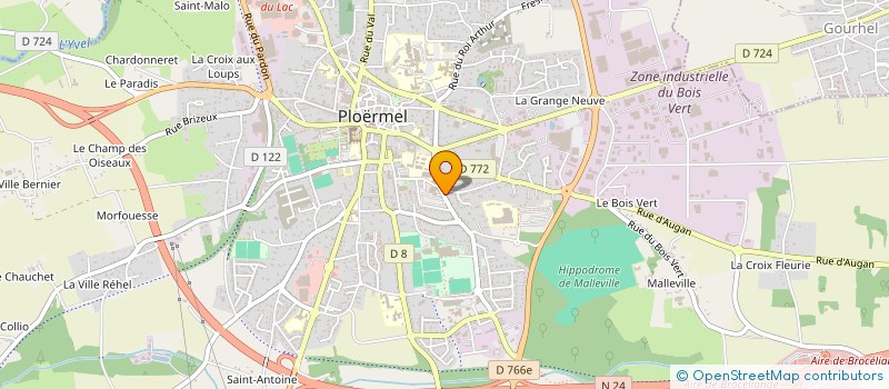 localisation de l'entreprise 319 555 181   PLOERMEL