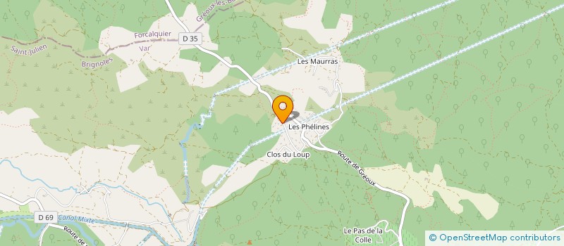 localisation de l'entreprise 319 962 809  à SAINT-JULIEN