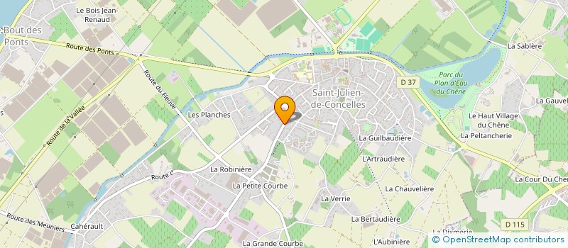 localisation de l'entreprise 319 & CO  SAINT-JULIEN-DE-CONCELLES