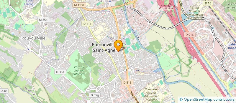 localisation de l'entreprise 31EME AVENUE à RAMONVILLE-SAINT-AGNE