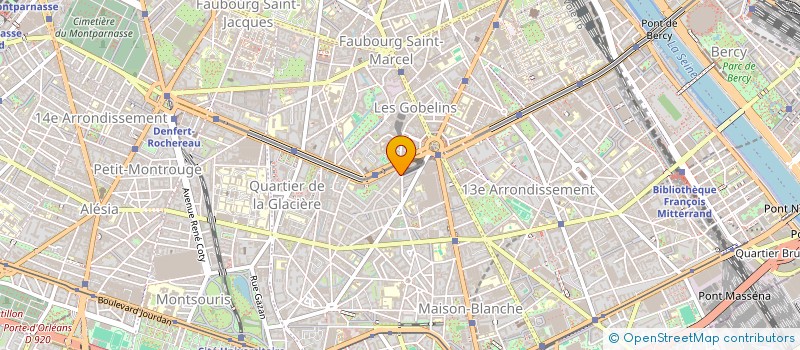 localisation de l'entreprise 32 A 34 RUE GERARD PARIS 13  PARIS