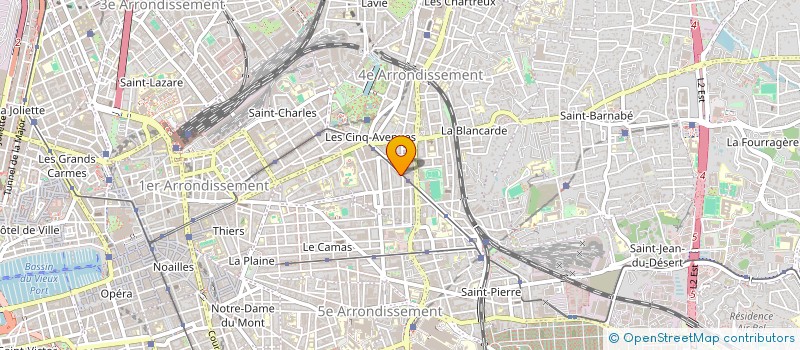localisation de l'entreprise 32 AV MARECHAL FOCH MLLE à MARSEILLE 4EME