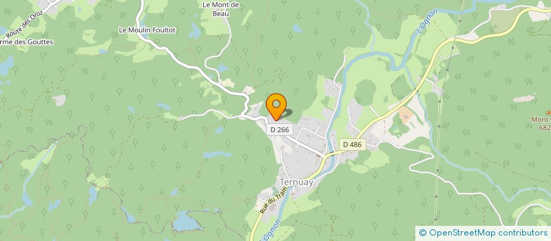 localisation de l'entreprise 32 ROUTE DE MAGNIVRAY  BELMONT