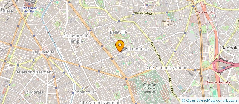 localisation de l'entreprise 32 RUE ETIENNE DOLET  PARIS