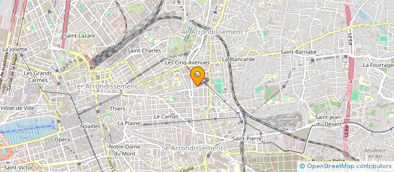localisation de l'entreprise 32 RUE MARECHAL FAYOLLE  MARSEILLE