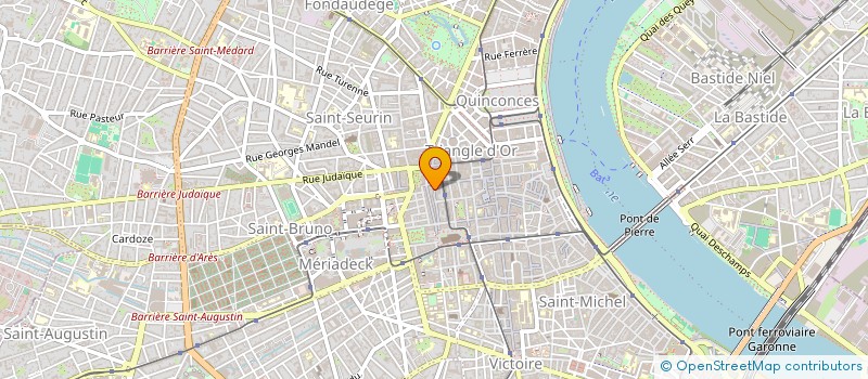 localisation de l'entreprise 32 RUE VOLTAIRE  BORDEAUX