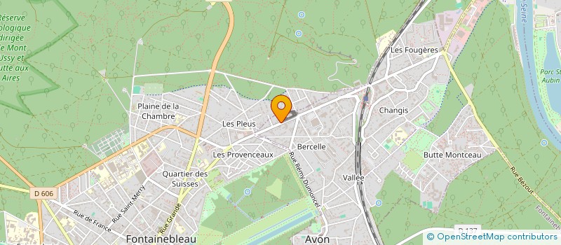 localisation de l'entreprise 32 SEQUOIA  AVON