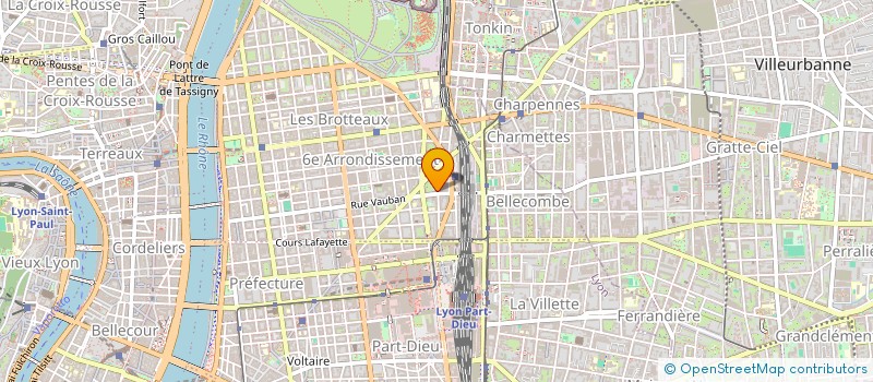 localisation de l'entreprise 32 WR  LYON