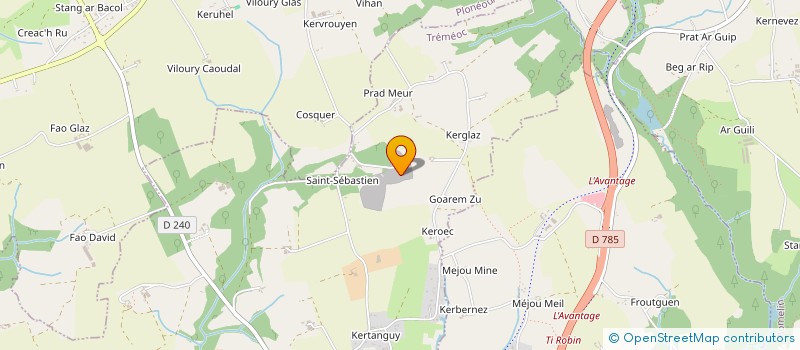 localisation de l'entreprise 320 120 298  à TREMEOC