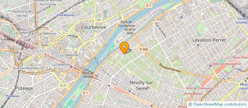 localisation de l'entreprise 320 285 232 à NEUILLY-SUR-SEINE
