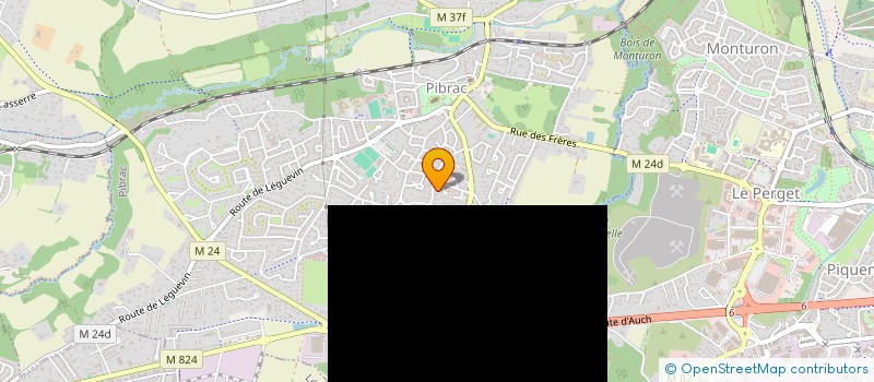 localisation de l'entreprise 320 311 863   PIBRAC