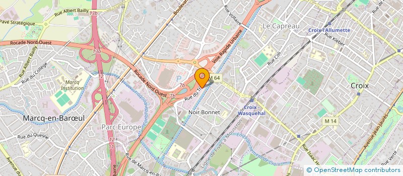 localisation de l'entreprise 320 482 045 à ROUBAIX