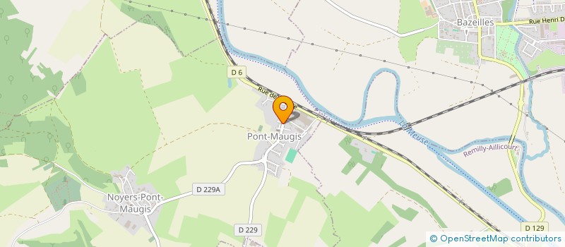 localisation de l'entreprise 320 617 335   NOYERS-PONT-MAUGIS